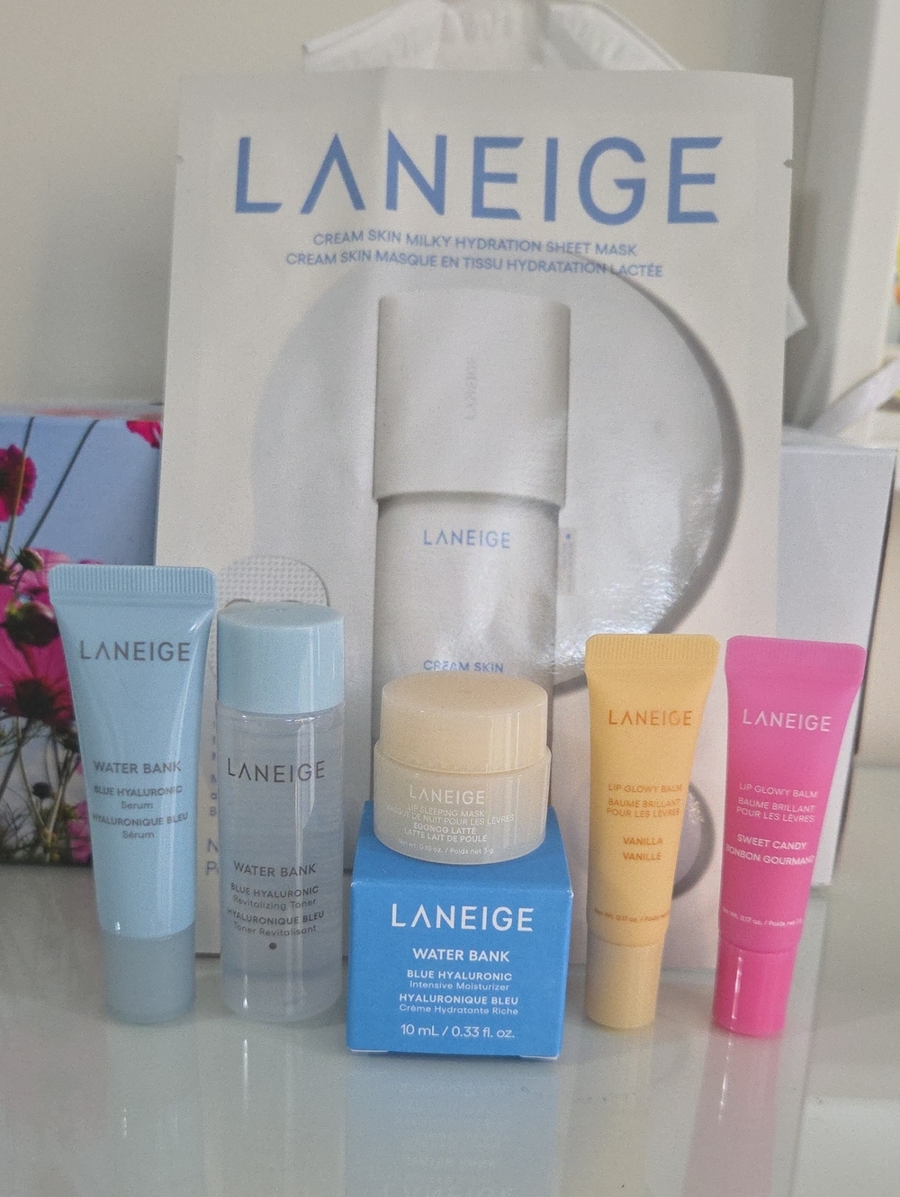 New LANEIGE Water Bank Face & Lip Mixed Lot